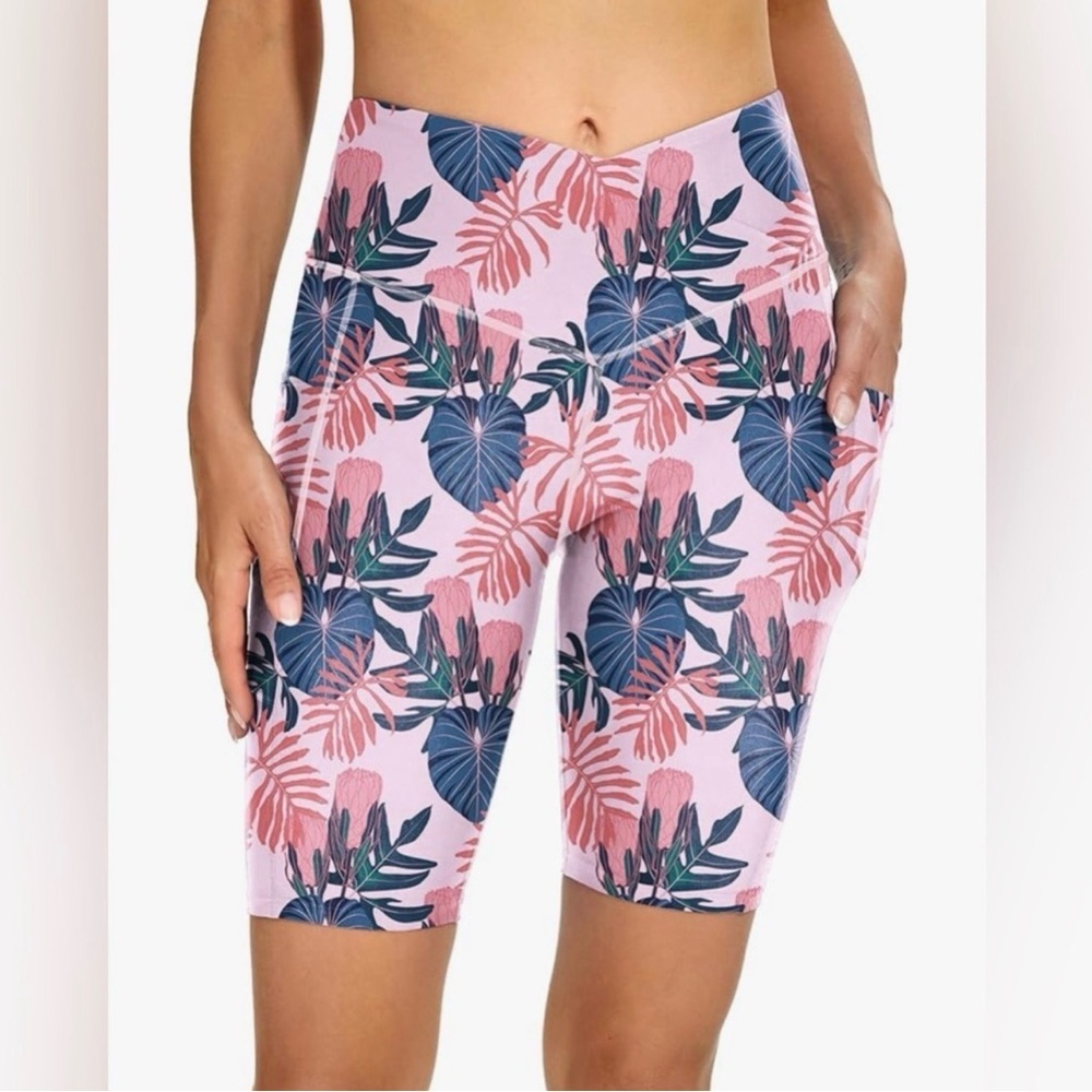 Cagola 9” high waisted women’s swim shorts XL